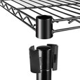 thumbnail image 3 of Simple Deluxe 5-Shelf Shelving Unit - Heavy Duty Storage Shelving, Metal Wire Shelving, Storage Organizer Standing Rack for Kitchen, Office and Garage, 29.92'' x 13.98" x 62.99",, 3 of 7