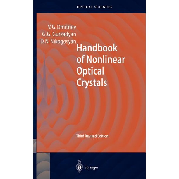 Springer Optical Sciences Handbook of Optical Crystals