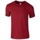 thumbnail image 1 of Gildan - Suave básica camiseta de manga corta para hombre - 100% algodón gordo (Cardinal), 1 of 2