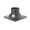Oiled Bronze Outdoor, variant on Craftmade Z202 5-7/8" Wide Square Post / Pier Mount Base - Black