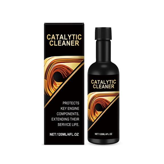 VWRXBZ Catalytic Converter Cleaner 4 oz, Engine Carbon Deposit Remover and Emissions System Treatment, Improves Fuel Efficiency and Reduces Exhaust for Automotive Maintenance