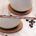thumbnail image 2 of Cork Coasters, Set Of 16 Round Edge Coasters, Waterproof Drink Coasters For Wine Glasses And Mu, 2 of 5