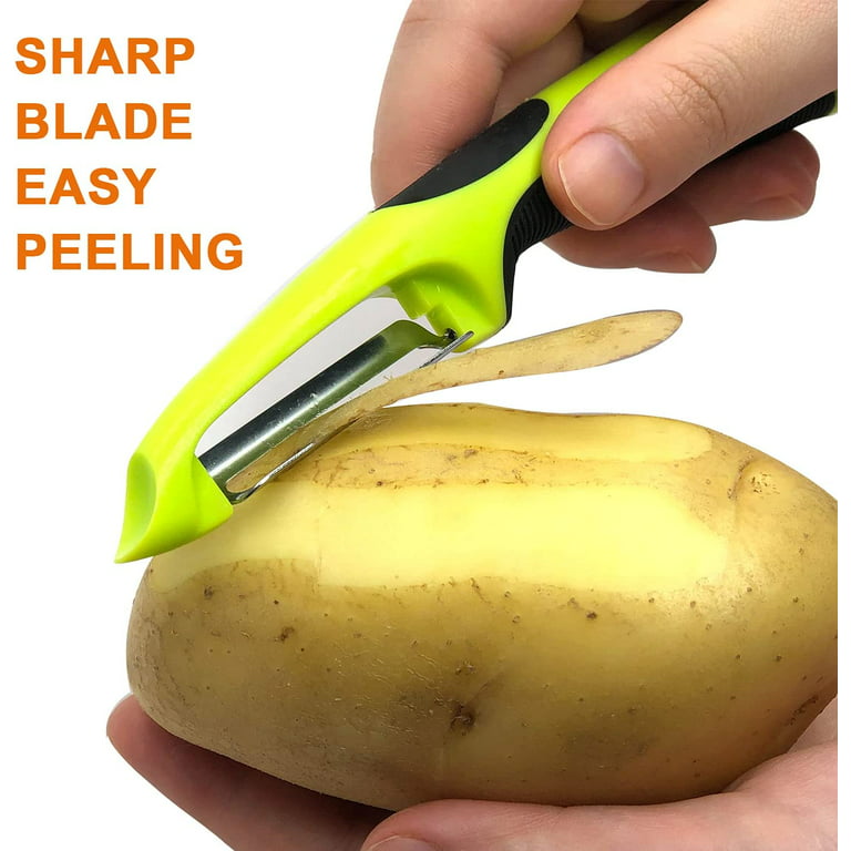 Vegetable Y Peeler Swivel Slicer With Potato Eye Remover for Peeling Fruits  and Vegetables - Kitchen Gadgets