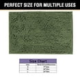 thumbnail image 3 of Carpet Polyester Carpet Dog Door Mat for Muddy Absorbs and Dirt Absorbent Non Slip Washable Mat Mud Mat for Dogs Entry Indoor Door Mat for Inside Floor, 3 of 9
