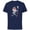 Navy, variant on Disney 100 Years of Wonder Peter Pan Tinker Bell Muted D100 - Short Sleeve Cotton T-Shirt for Adults - Customized-Charcoal