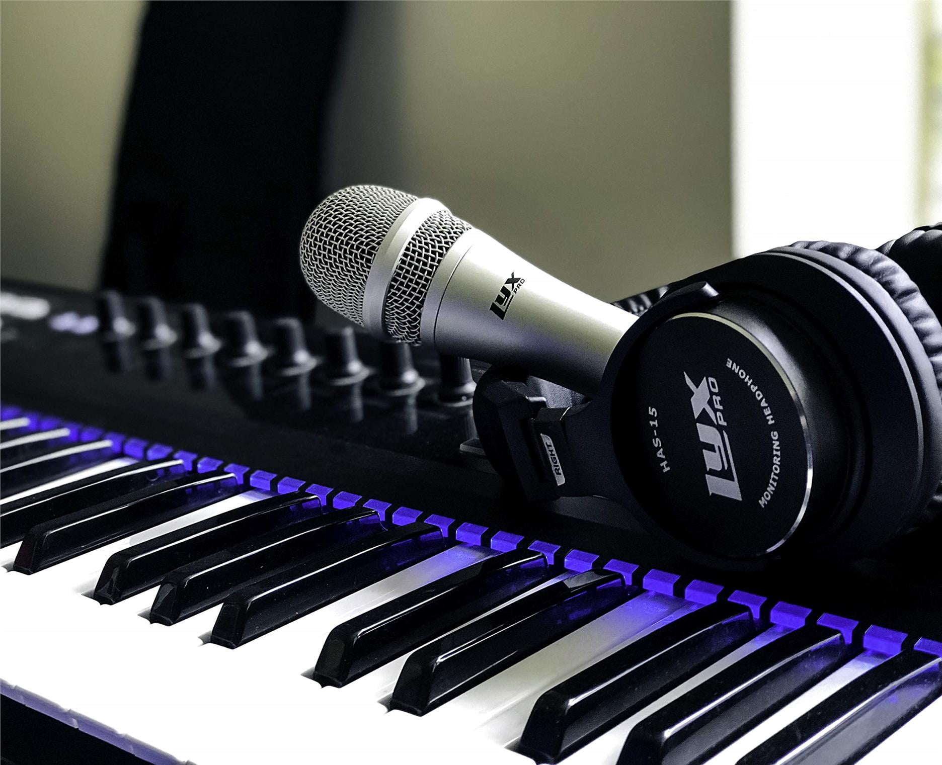 LyxPro Over Ear Studio Headphones, Professional Recording Headphones