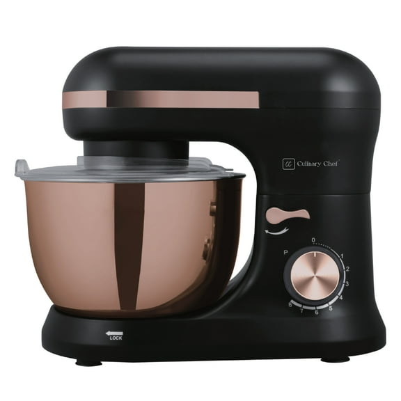 Culinary Chef 4.5l Stand Mixer-Rose Gold Bowl And Trim