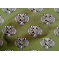 thumbnail image 4 of oneOone Organic Cotton Voile Fabric Animal Face Block Printed Fabric 1 Yard 42 Inch Wide, 4 of 4