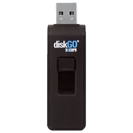 UPC: 0652977232009 | Edge 16GB DiskGo Secure Pro 2.0 USB Flash Drive  Black