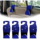thumbnail image 1 of 4PCS Car Seat Hooks, Car Bling Rhinestone Seat Headrest Hooks, Front and Rear Seat Hook Organizer, Can be Used for Handbags, Clothes, Purse, Water Bottles (Blue), 1 of 5