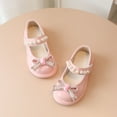 thumbnail image 6 of Kids' $10 Under Infant Toddler Girls Straps Pearl Bow Girls Shoes Save Big, 6 of 9