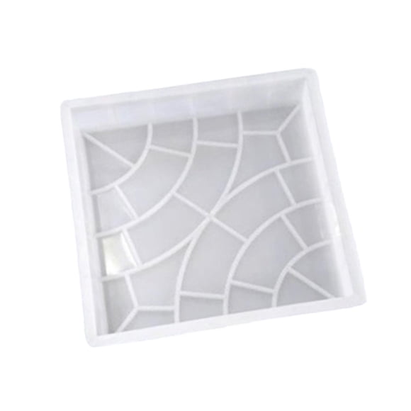 Colaxi Concrete Brick Model Form Reusable Square Landscape Stepping Stone Paver Garden Paving Model for Sidewalk Path Patio Backyard