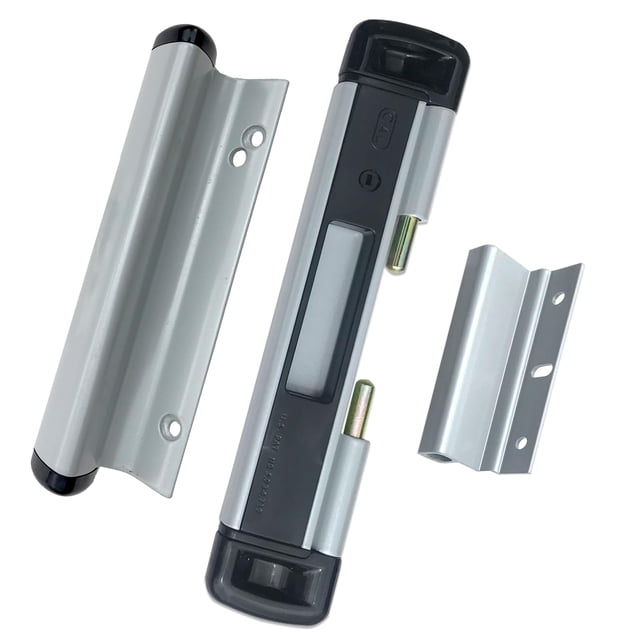 Cerradura de doble cerrojo CAL para puertas corredizas de vidrio - Tecnología avanzada para mantener a su familia segura - Cerradura de alta seguridad - Prácticamente a prueba de robos