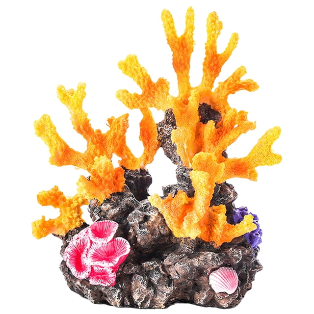 Modelo de coral artificial Simulación del acuario Decoración de coral Diseño de peces Prop