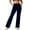 Dark Blue, variant on Women's Leggings High Waisted Bootcut Yoga Pants, Bell Bottom Leggings, Slim Fit Athletic Pants for Women,Black,M