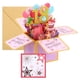thumbnail image 1 of Tarjeta de cumpleaños 18 de Uxcell, tarjeta de cumpleaños emergente con tarjeta de felicitación y sobre, con foil dorado, 1 of 7