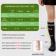 thumbnail image 5 of Calcetines de compresión LEVSOX para mujeres embarazadas 20-30 mmHg negros, 5 of 7