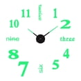 thumbnail image 1 of Reloj de pared luminoso, de reloj de pared 3D que en oscuridad,Redondo moderno de sin tictac ,Relojes de pared silenciosos Cocina Sunnimix Reloj de pared luminoso, 1 of 7