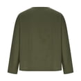 thumbnail image 5 of skpabo Men's Long Sleeve Top Warehouse Mens Solid Color Cotton Linen Shirt Loose Fit Casual V Neck Summer Beach Shirt Comfortable Lightweight Plain Grandad Shirts Tops, 5 of 6