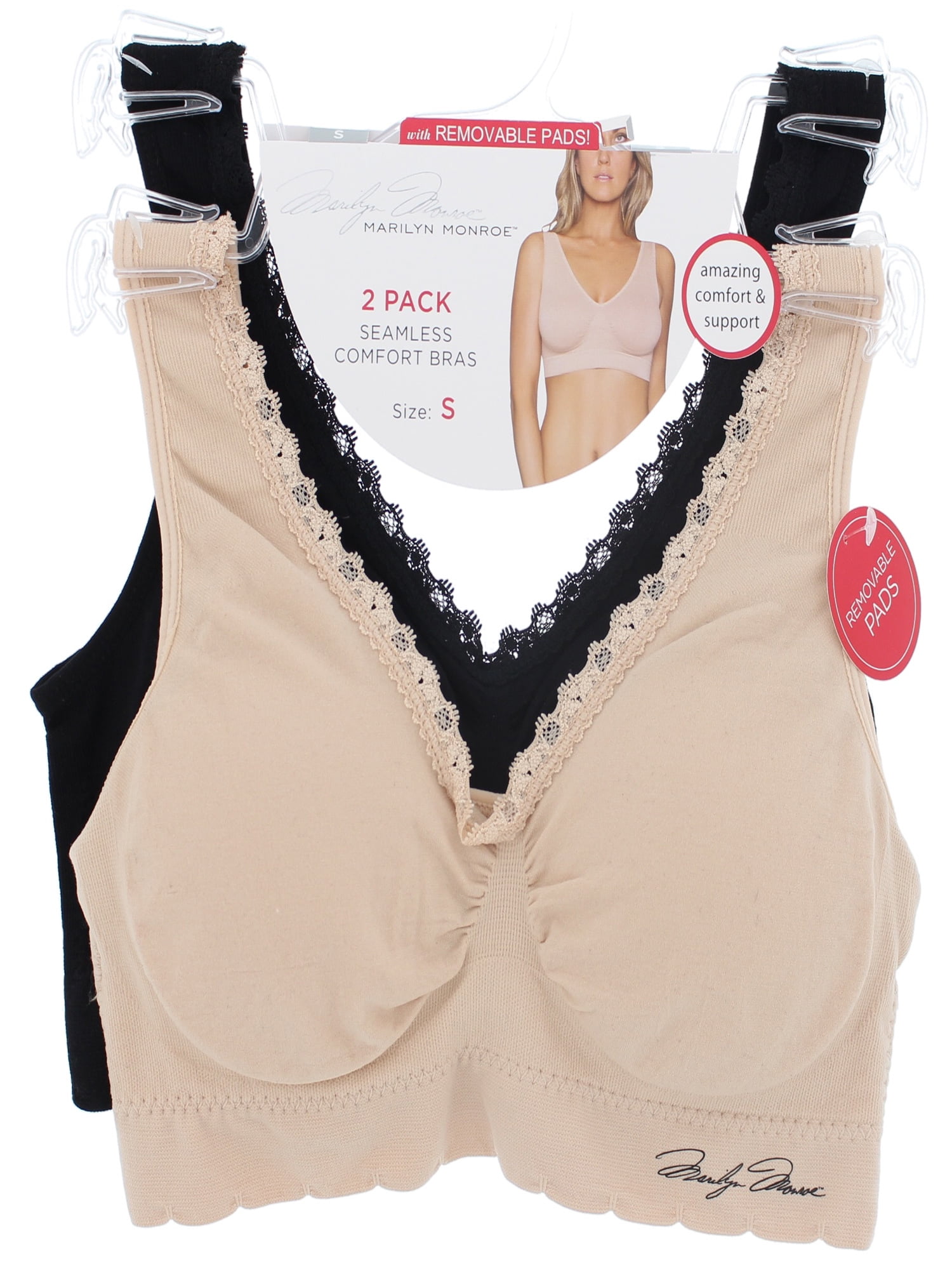 Marilyn monroe seamless comfort bras Clearance