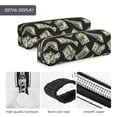 thumbnail image 4 of Fotbe Dollar Estuche para Lápices de Cuero con Estampado, Estuche con Cremallera Resistente, Organizador Compacto y Elegante para Papelería, 4 of 7