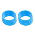 thumbnail image 2 of 2Pcs Badminton Squash Tennis Racket Handle Protector Band Blue, 2 of 6