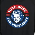 thumbnail image 3 of Golden Girls - President Rose - Women's Lightweight French Terry Long Sleeve Shirt, 3 of 5