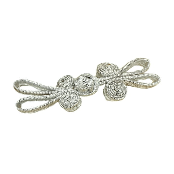 Chinese Knot Frog Buckle Buttons Sewing on Buttons Fasteners for Traditional Cheongsam Scarf Cardigan Sweater Costumes