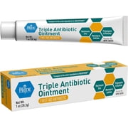 Med Pride First Aid Triple Antibiotic Ointment Tube, 1 oz with Zinc, Neomycin, Polymyxin