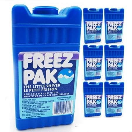 7 Reusable Freez Pak Ice Packs Cooler First Aid Camping Lunch Box Cold