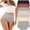 Maillard color, variant on Loritta 7 Packs Underwear for Women Cotton High Waist Panties Full Coverage Cotton Panties for Women Packs, Size S-2XL