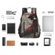 thumbnail image 4 of Fotbe Dark Red Hooded Girl Mochila Ligera para Hombres y Mujeres - Duradera y Resistente al Agua, Ideal para Escuela, Trabajo, Viajes y Uso Diario, 4 of 7