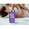 thumbnail image 5 of Best Wife Ever I Birthday Mug Tumbler I Vacuum-Insulated Stainless Steel Mug Tumbler with Lid, Birthday Gift for Wife Her Women, 20-Ounce Purple, 5 of 6