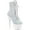 Neon White Multi Glitter/Neon White Synthetic, variant on Women's Pleaser Adore 1020LG Platform Ankle Boot