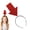 Red arrows, variant on Arrowhead Headband, Funny Arrowhead Hair Bands for Women Girls, Novelty Arrows Symbols Headbands for Women Hairs, Ergonomics Detachable Arrows Symbols Hair Bands, for Hairs Accessories