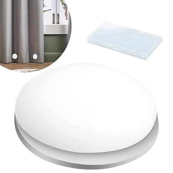 kchsji Magnetic Shower Curtain Weights - Used To Weight Shower Curtain Liners, Flag Weights For Flag Bases, Heavy Duty Outdoor Curtain Weights White