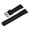 Black, variant on Rubber Watch Strap 20mm 22mm Locking Feature Quick Release Rubber Watch Band Strap