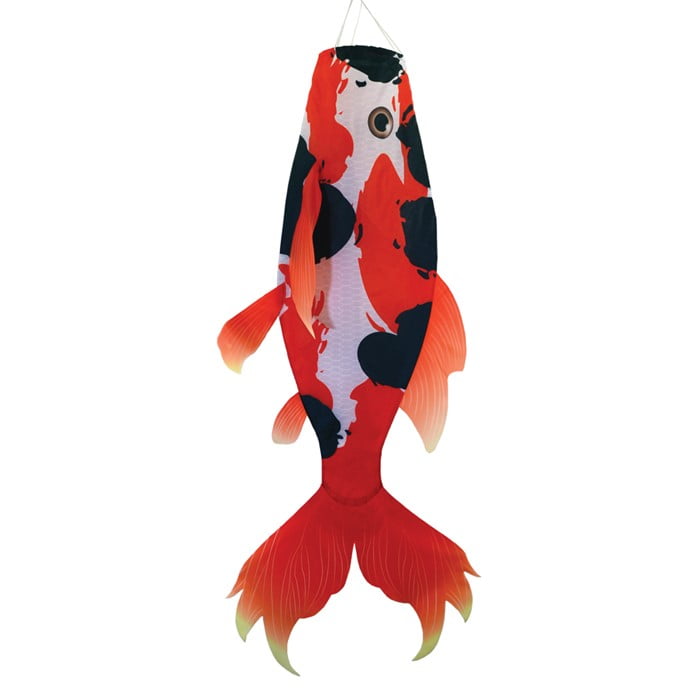 In the Breeze Koi 48" Fish Windsock - Realistic Koi Fishsock - Walmart