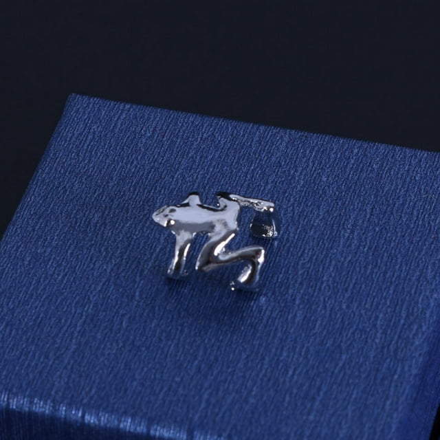 4 Pieces Frog Ear Cuff Earrings Pendant Solid Color Jewelry Decoration Adults Women Men Non-piercing Earring Clips Fashion Decor Accessory