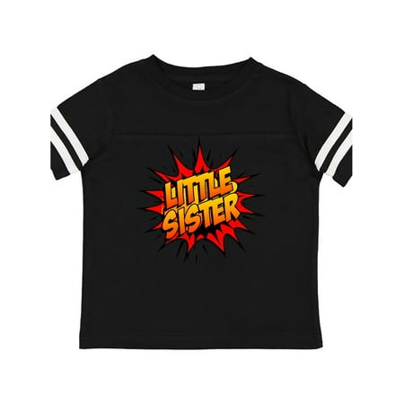 

Inktastic Little Sister Super Hero Gift Toddler Toddler Girl T-Shirt