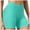 Mint Green, variant on felwors Women High Waist Butt Lifting Biker Shorts Tummy Control Workout Shorts for Yoga Running Light Blue for Size XS