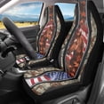 thumbnail image 3 of XYZCANDO Horse Car Seat Covers Set of 2 Flag Seat Cover for Front Seats Easy to Install and Clean Removable Automotive Accessories All-Season Protection for Cars Sedans SUVs, 3 of 7