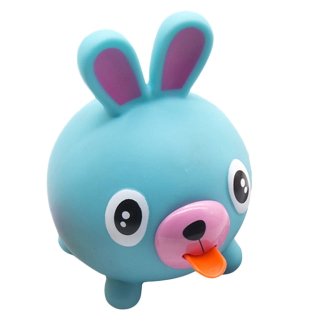 Adorable juguete con lengua que chirría, divertido juguete sensorial para niños, juguete para aliviar la ansiedad