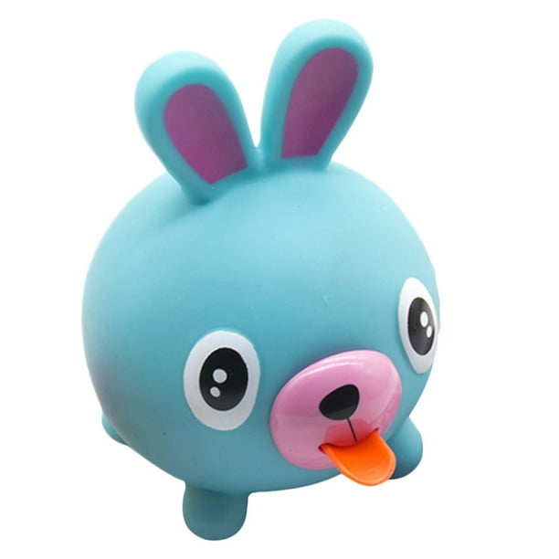 Adorable juguete con lengua que chirría, divertido juguete sensorial para niños, juguete para aliviar la ansiedad