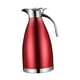 thumbnail image 3 of Jarra de café de acero inoxidable Dispensador de agua caliente Retención de calor y frío Vacío Rojo, 3 of 9