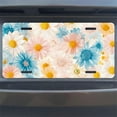 thumbnail image 7 of Pastel Daisy Blush Front License Plate, Metal License Plate, Funny Standard Plates Personalized Novelty Decorative For Men/Women/Boys/Girls Car 6×12 Inch, 7 of 7