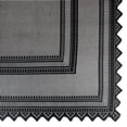 thumbnail image 2 of DII 52x90" Modern Polyester Fabric Nordic Lace Tablecloth in Black, 2 of 6