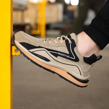 

Men‘s Steel Toe Anti-skid Safety Work Sneaker