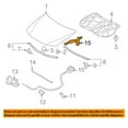 thumbnail image 3 of For 06-10 Mazda 5 Van 2.3L Front Hood Hinge Bracket Left Right Side SET PAIR, 3 of 5