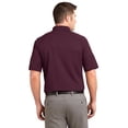 thumbnail image 2 of Port Authority K525 Mens Dry Zone Ottoman Polo T-Shirt, Maroon - 5XL, 2 of 2